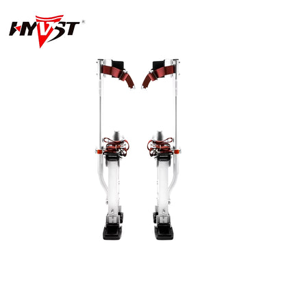 Hyvst Drywall Stilts - Adjustable 24"-40" Inches Painters Walking Taping Tools Aluminum Drywall Stilt