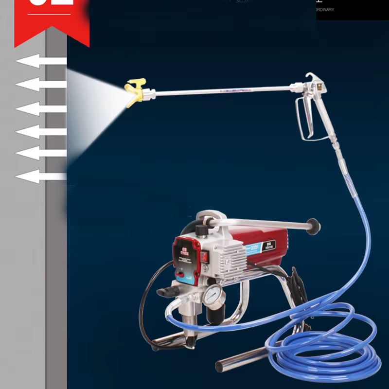 1800W 2.5L Airless Paint Sprayer Machine for Emulsion Latex Oily Paint Electric Pump Painting Equipment