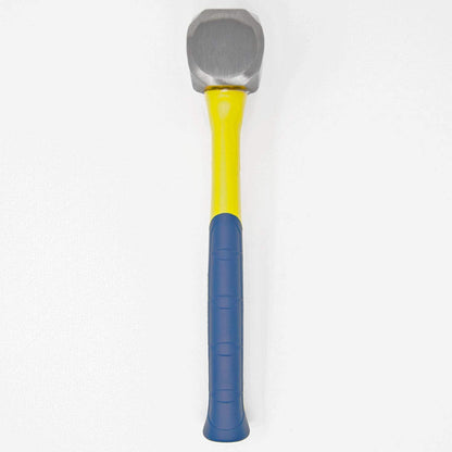 Sure Strike Drilling/Crack Hammer - 2-Pound Sledge with Fiberglass Handle & No-Slip Cushion Grip - MRF2LB